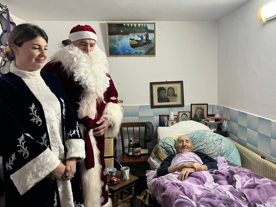 Поздравление участника Великой Отечественной войны с Новым годом.