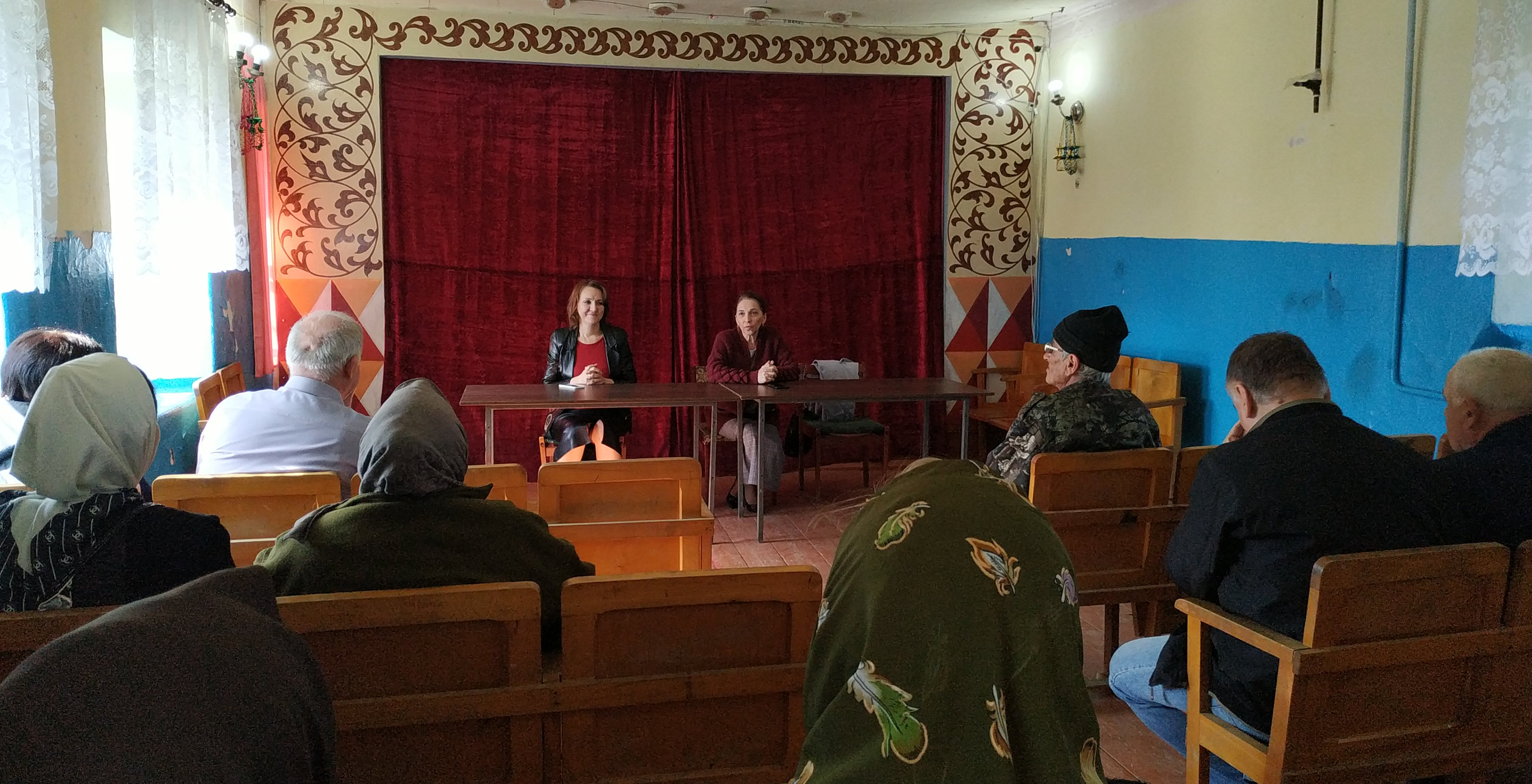 Сотрудники ГКУ РД УСЗН в МО "г. Кизляр" провели выездное мероприятие.