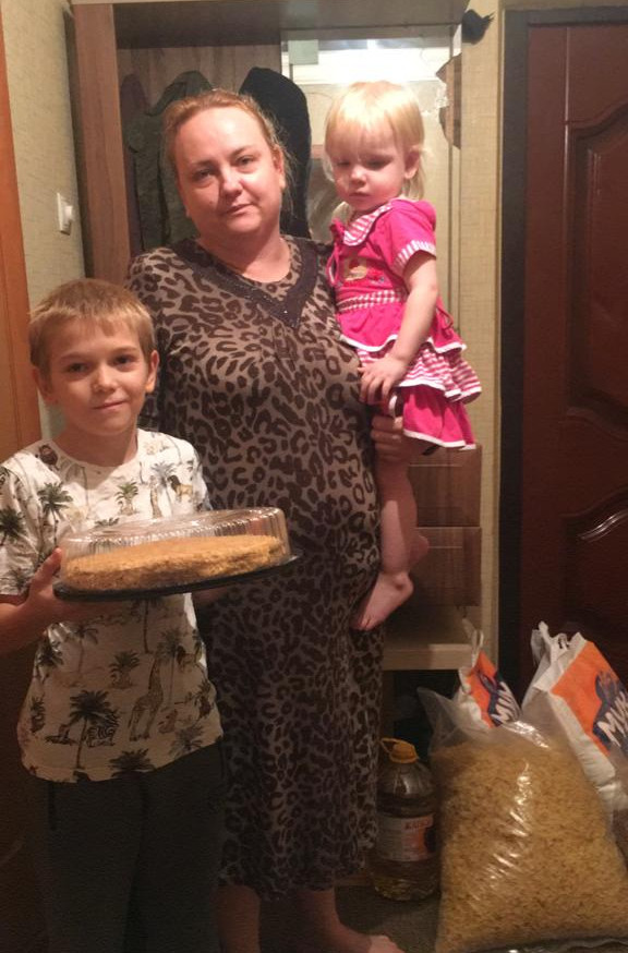 90 семей мобилизованных получили  продуктовую помощь