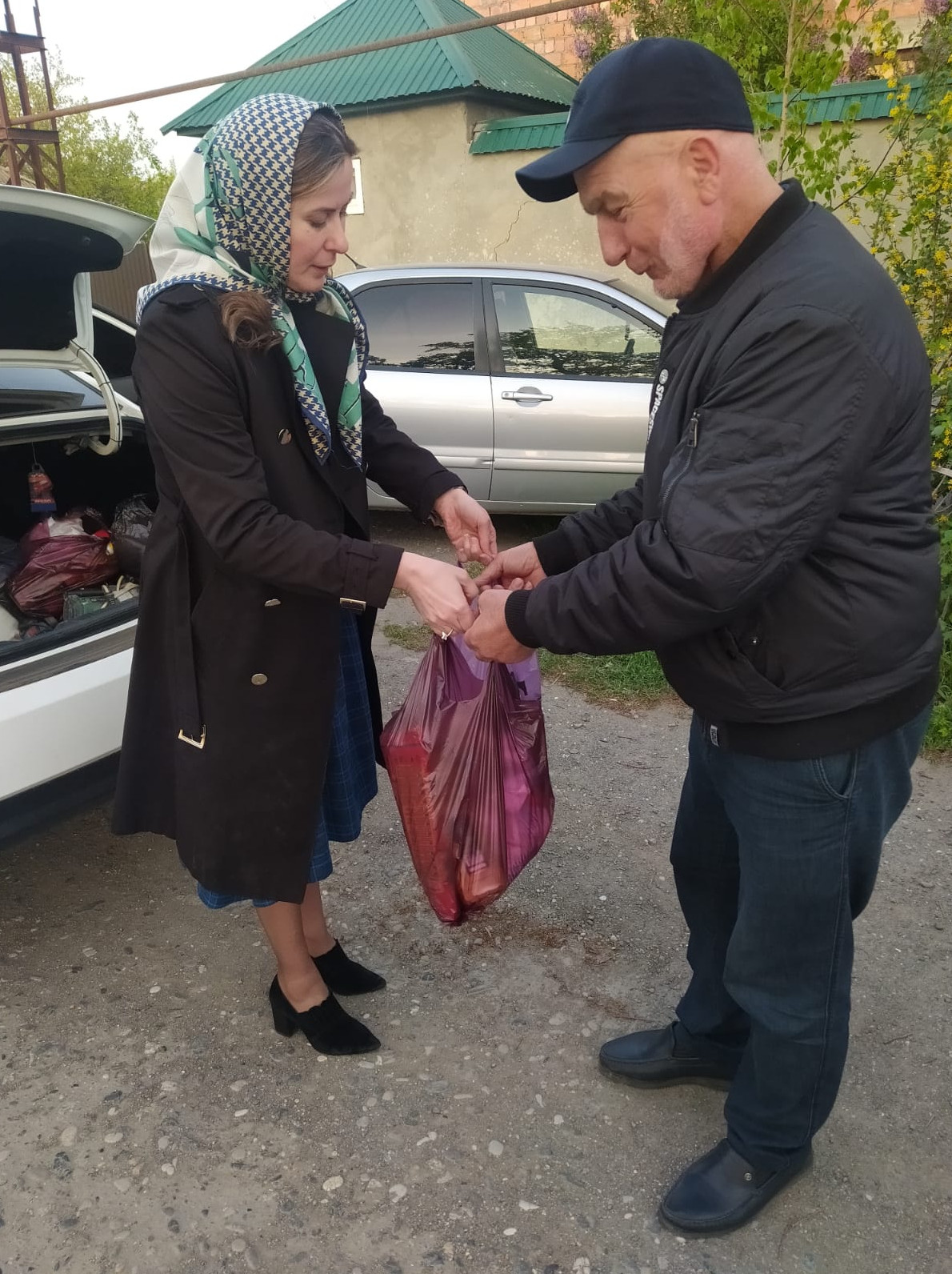 Семьи мобилизованных поздравили с предстоящими праздниками.