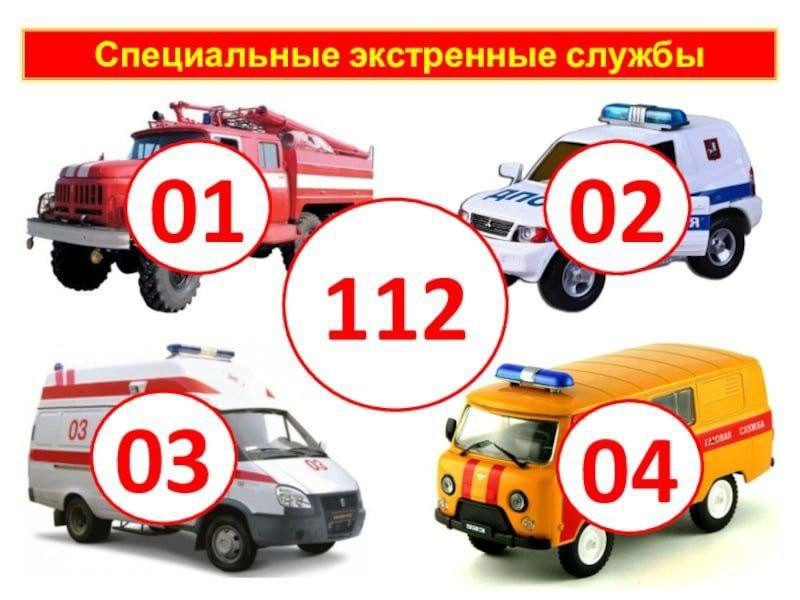 Информация о телефонных номерах оперативных служб г.Кизляра