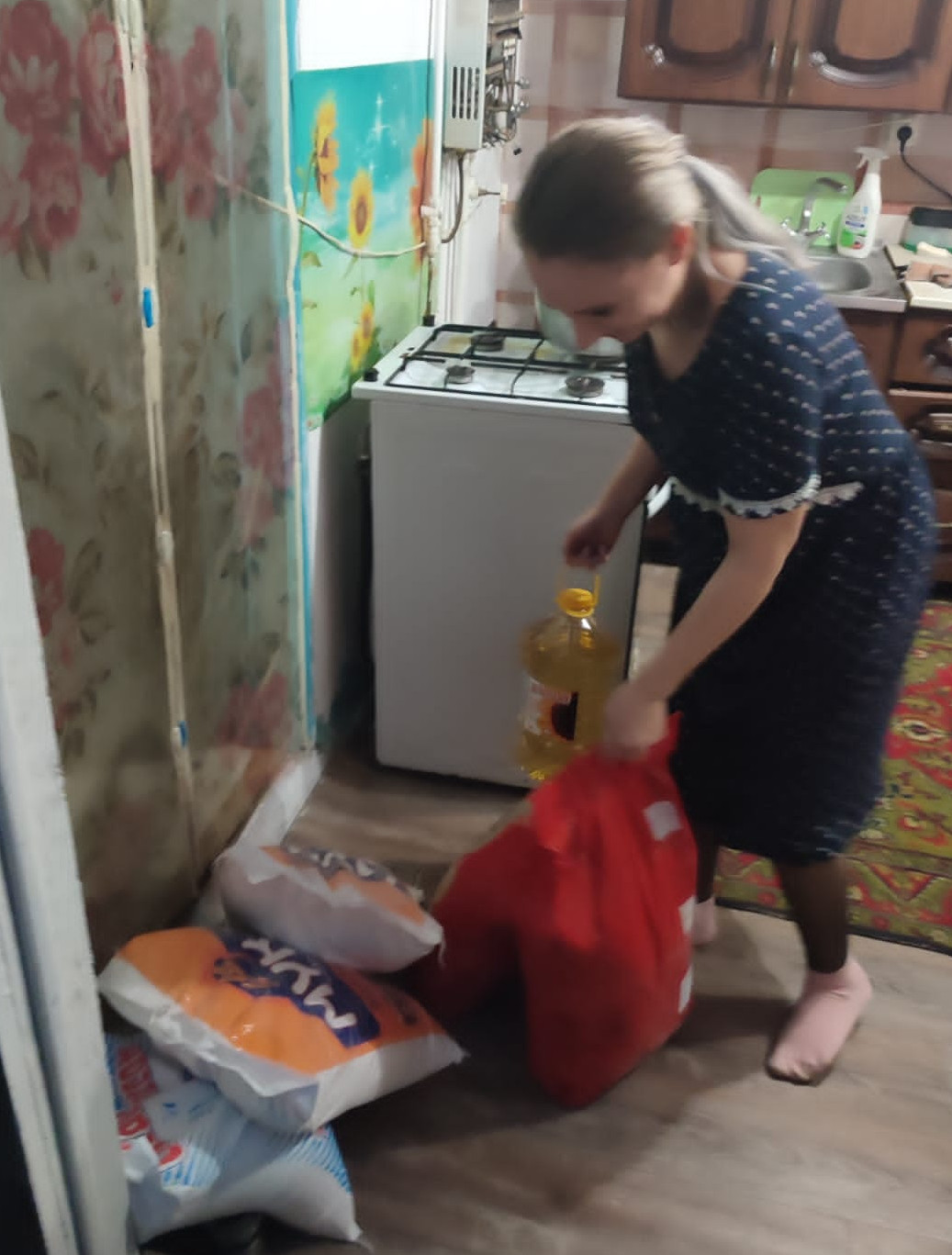 90 семей мобилизованных получили  продуктовую помощь