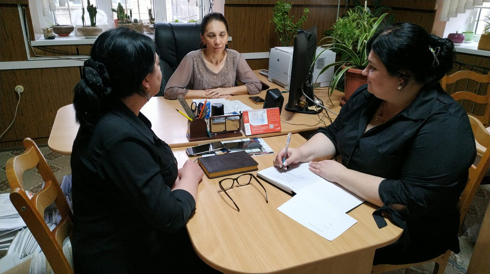 Коллектив кизлярского городского Управления социальной защиты провели семинар-совещание по вопросам противодействия коррупции