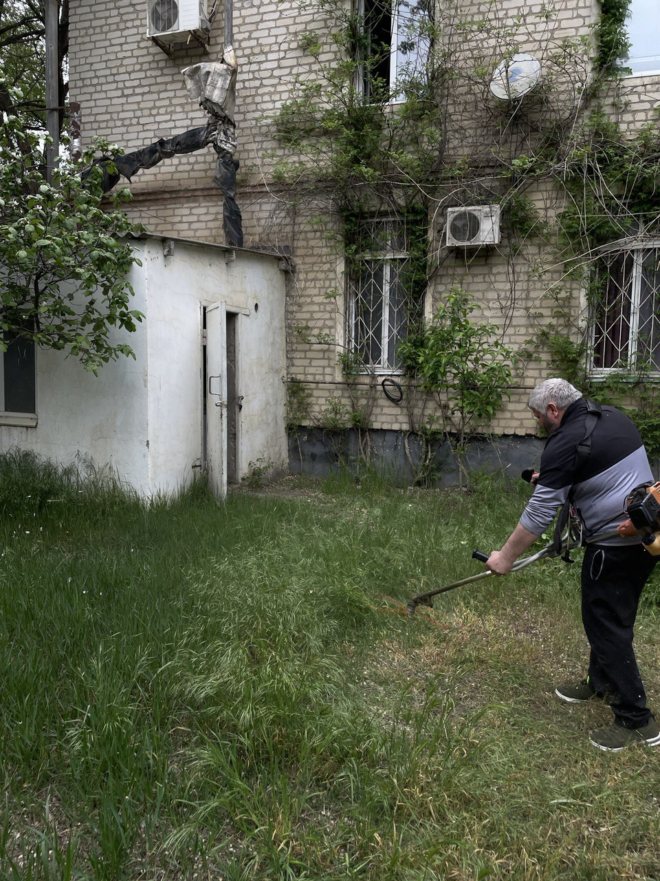 29 апреля  ГКУ РД УСЗН в МО «Кизлярский район» принял участие во всероссийском субботнике